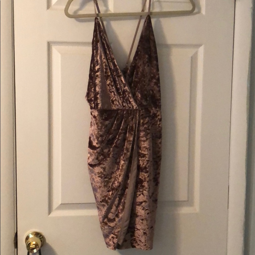 Suede Romper